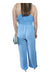 Imicoco - Dames Jumpsuit Blauw - Chique Design