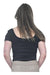 Imicoco - Dames Basic T-shirt in Zwart - Chique Design
