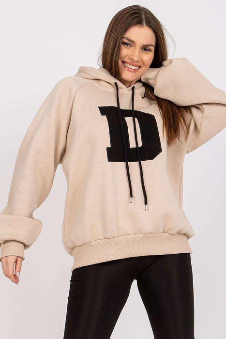 Ex Moda - Dames Hoodie met Lange Mouwen en Capuchon - Chique Design