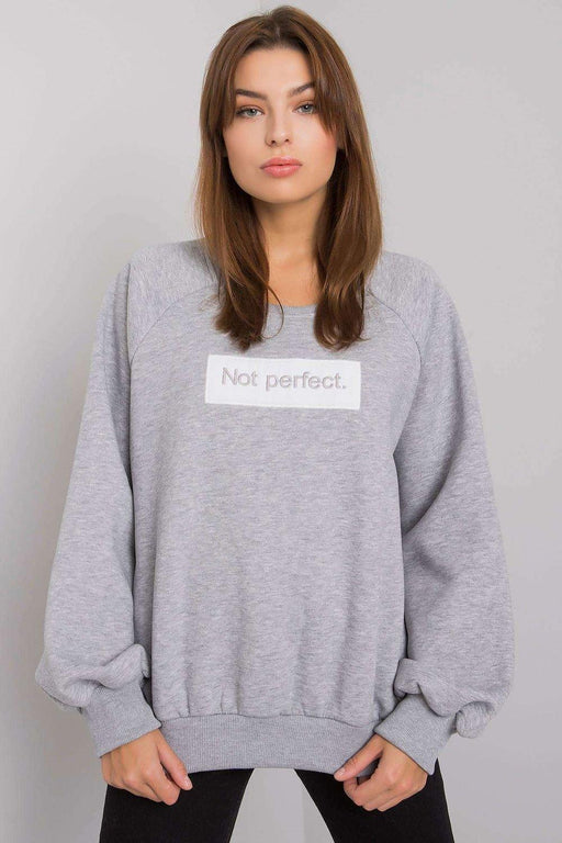 Ex Moda - Katoenen Sweater met Lange Mouwen - Chique Design