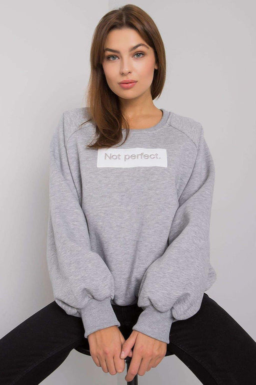 Ex Moda - Katoenen Sweater met Lange Mouwen - Chique Design