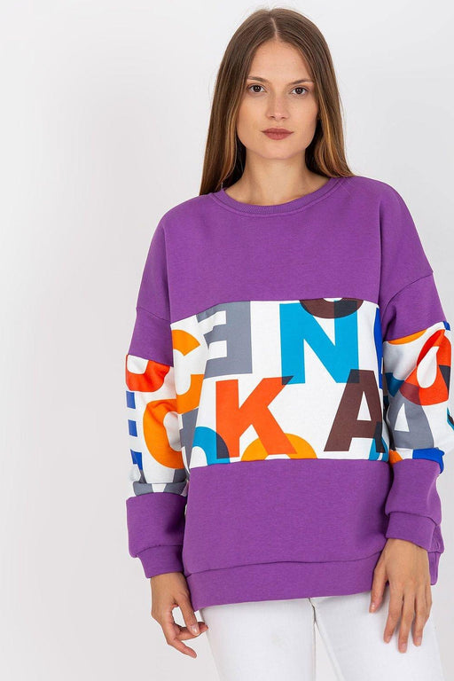 Ex Moda - Sweater met Lange Mouwen en Ronde Halslijn - Chique Design