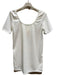 Imicoco - Dames Basic T-shirt in de kleur wit - Chique Design