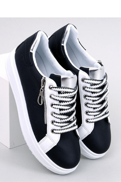 Inello - Dames Sneakers met Plateauzolen van Ecoleder - Chique Design