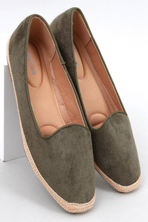 Inello - Suède Ballerina Espadrilles voor Dames - Chique Design