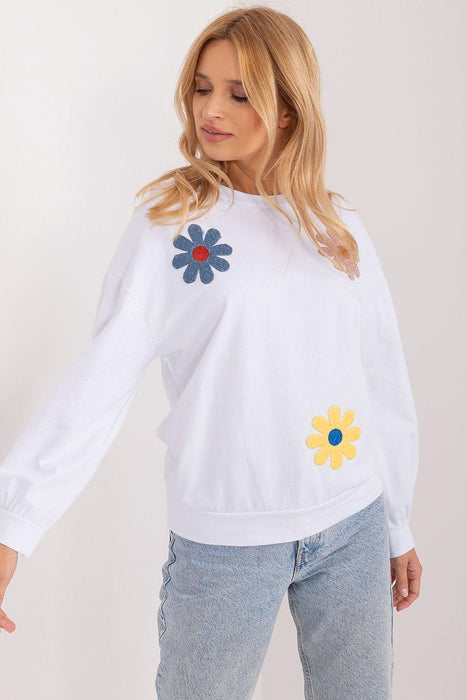 Italy Moda - Sweatshirt met Bloemenprint - Chique Design