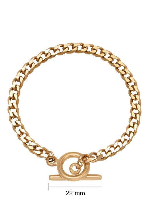 Musthaves - Gouden Armband met Gesp Roestvrij Staal - Chique Design