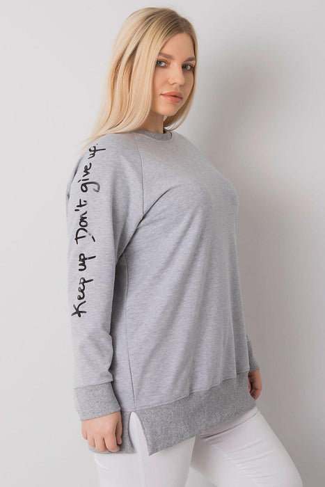 Relevance - Sweater met Lange Mouwen en Decoratieve Ritssluiting - Chique Design