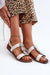 Step in style - Sergio Leone Ecolederen Dames Sandalen - Chique Design