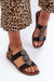 Step in style - Sergio Leone Ecolederen Dames Sandalen - Chique Design