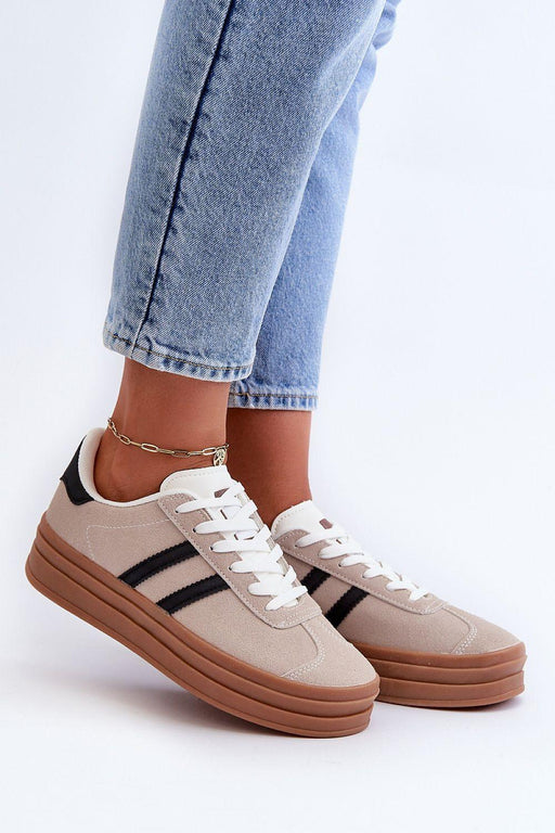 Step in Style - Sneakers met Plateauzolen - Chique Design