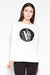 Venaton - Asymmetrische Sweater met Originele Print - Chique Design